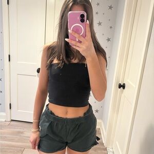 Brandy Melville Green Sweat-shorts